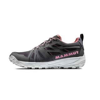 Mammut Trail Buty Biegowe Saentis Low GTX (wodoodporne) asfaltowo-szare Damskie